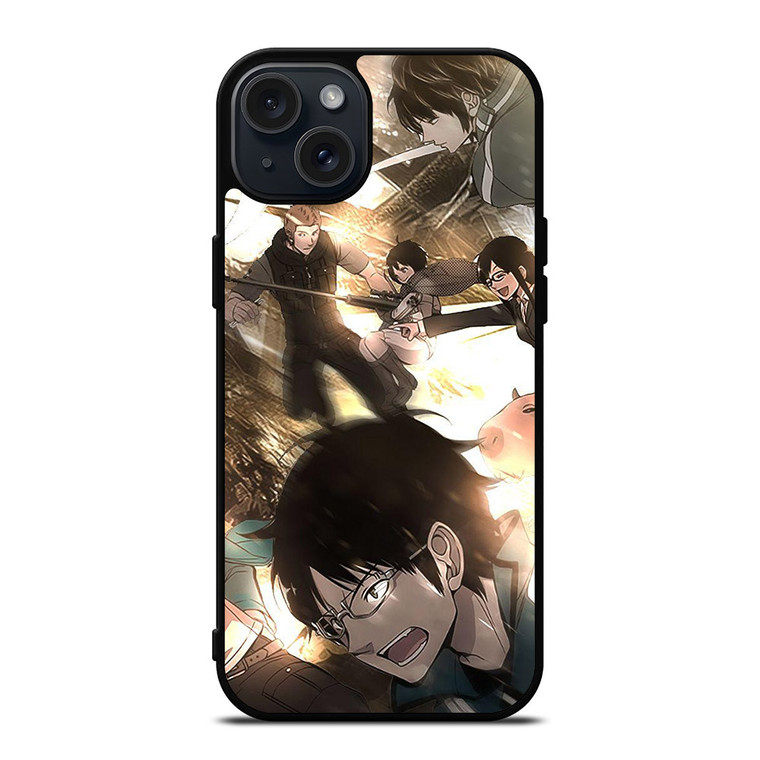 WORLD TRIGGER CHARACTERS ANIME iPhone 15 Plus Case