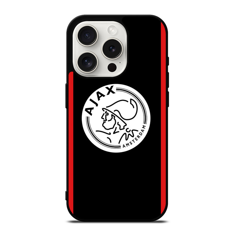 AJAX AMSTERDAM FC LOGO iPhone 15 Pro Case