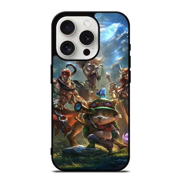 LEAGUE OF LEGENDS CHARACTERS iPhone 15 Pro Case