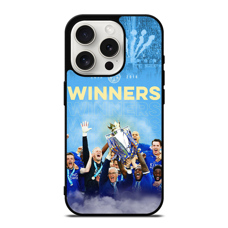 LEICESTER CITY FC CHAMPIONS iPhone 15 Pro Case
