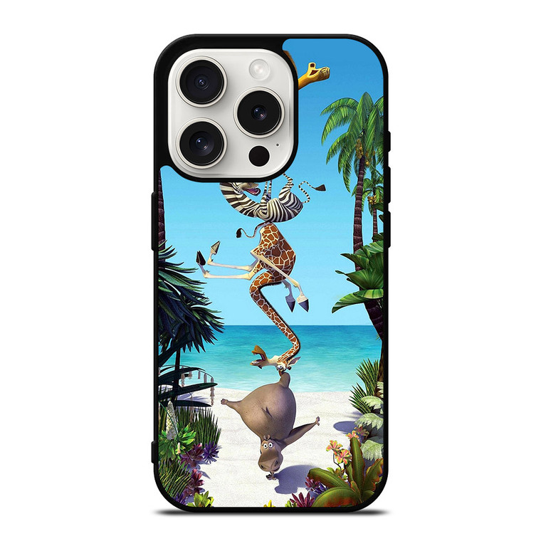 MADAGASCAR TEAM iPhone 15 Pro Case