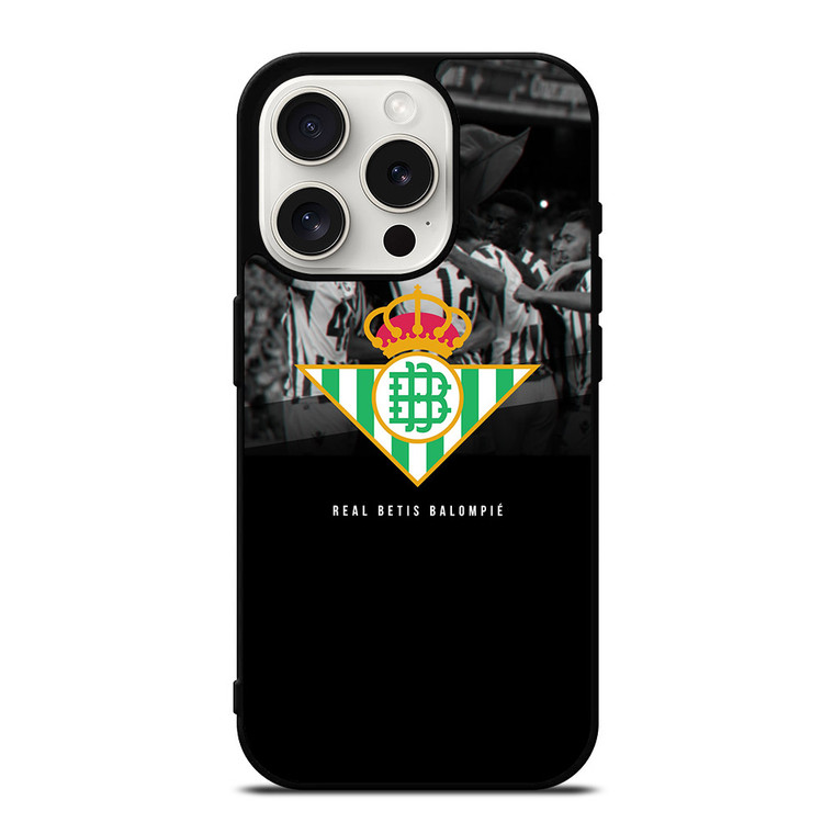 REAL BETIS FC LOGO iPhone 15 Pro Case