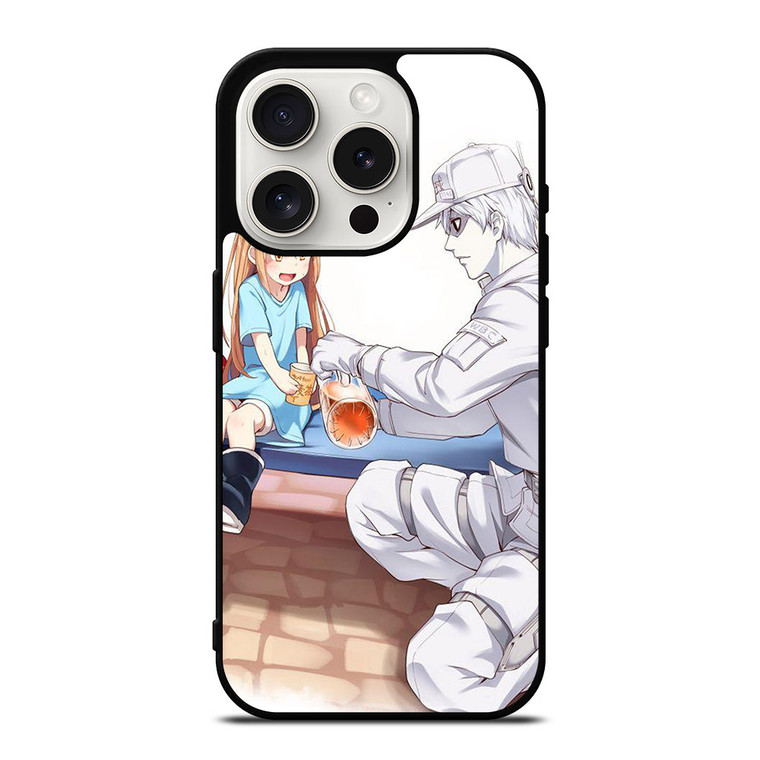 RED BLOOD CELLS AT WORK iPhone 15 Pro Case