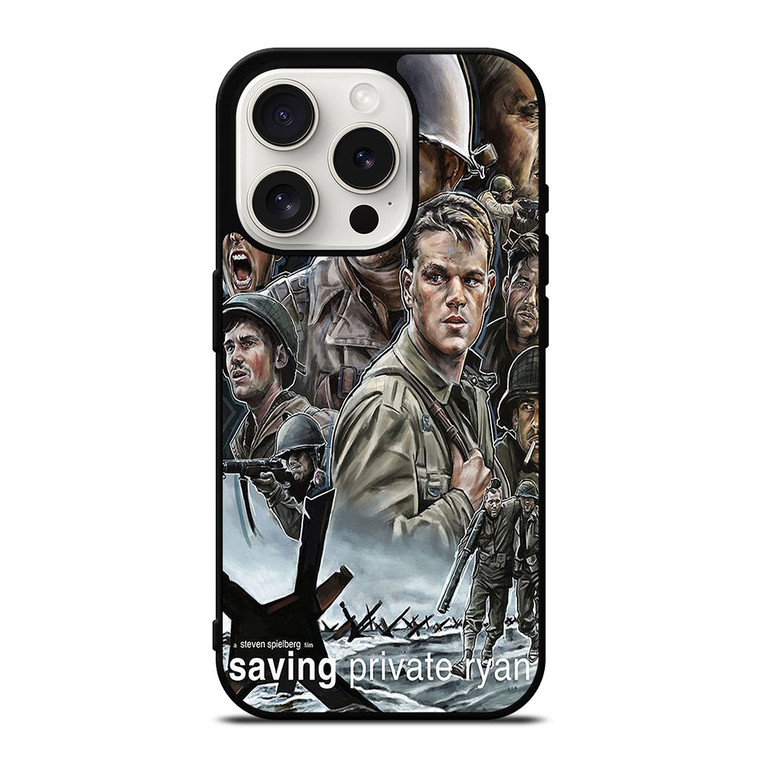 SAVING PRIVATE RYAN MOVIE POSTER iPhone 15 Pro Case