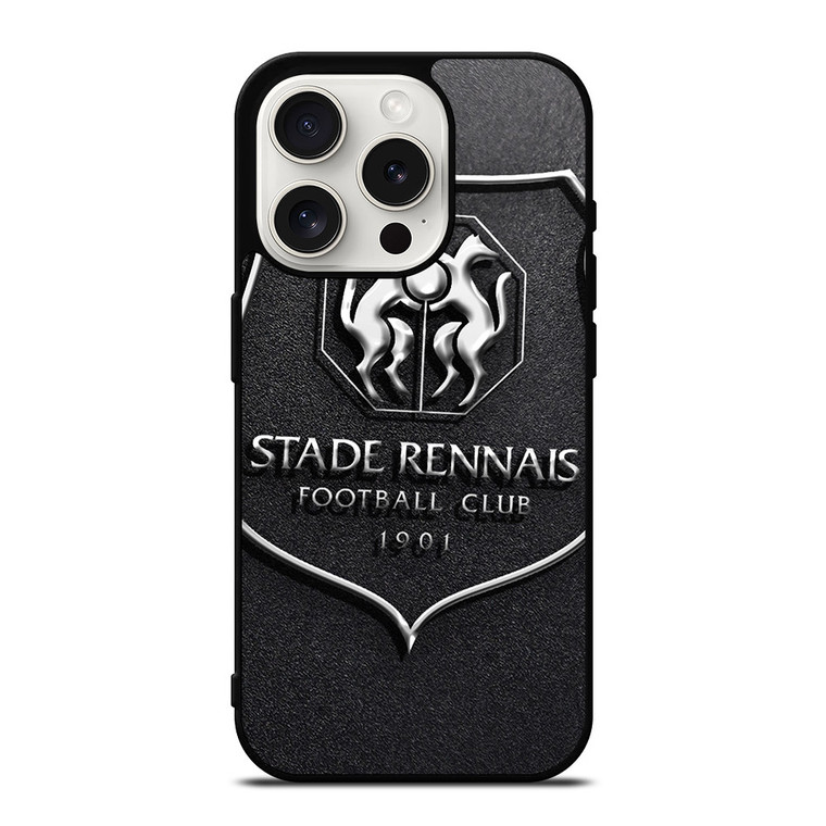 STADE RENNAIS FC LOGO ART iPhone 15 Pro Case