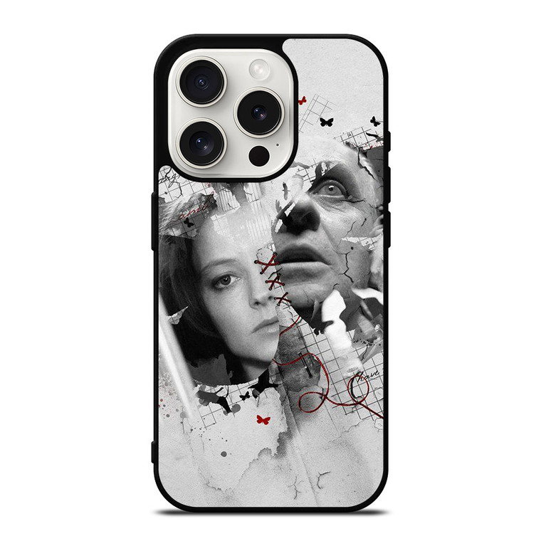 THE SILENCE OF THE LAMBS ART iPhone 15 Pro Case