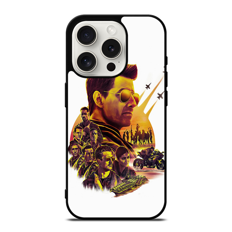 TOP GUN MAVERICK ART iPhone 15 Pro Case