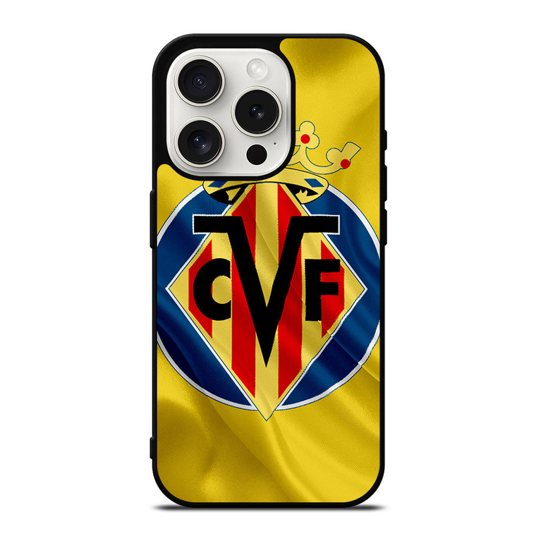 VILLARREAL LOGO ART iPhone 15 Pro Case
