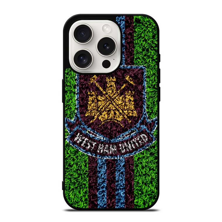 WEST HAM UNITED LOGO ART iPhone 15 Pro Case