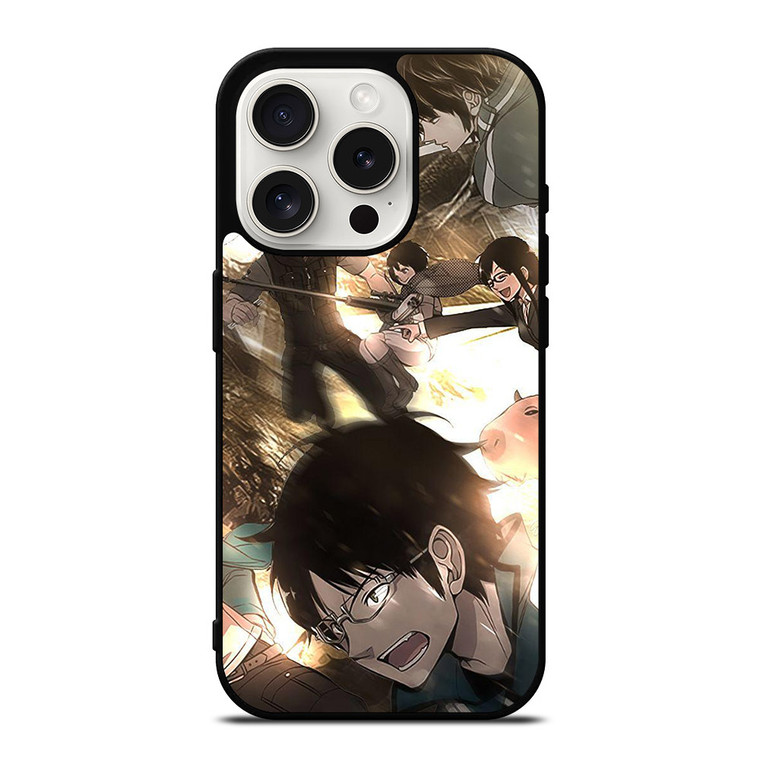 WORLD TRIGGER CHARACTERS ANIME iPhone 15 Pro Case