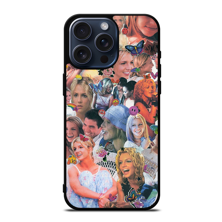 BRITNEY SPEARS COLLAGE iPhone 15 Pro Max Case