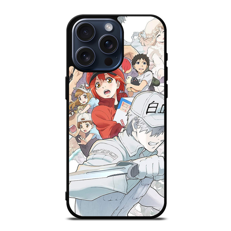 CELLS AT WORK CHARACTERS iPhone 15 Pro Max Case