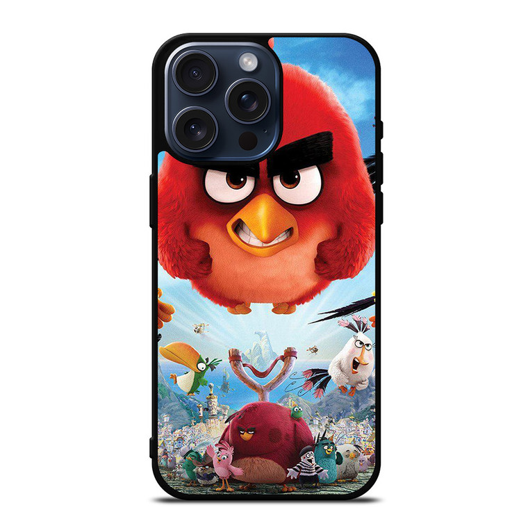 CUTE MOVIE THE ANGRY BIRDS iPhone 15 Pro Max Case
