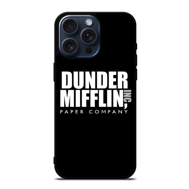DUNDER MIFFLIN THE OFFICE iPhone 15 Pro Max Case