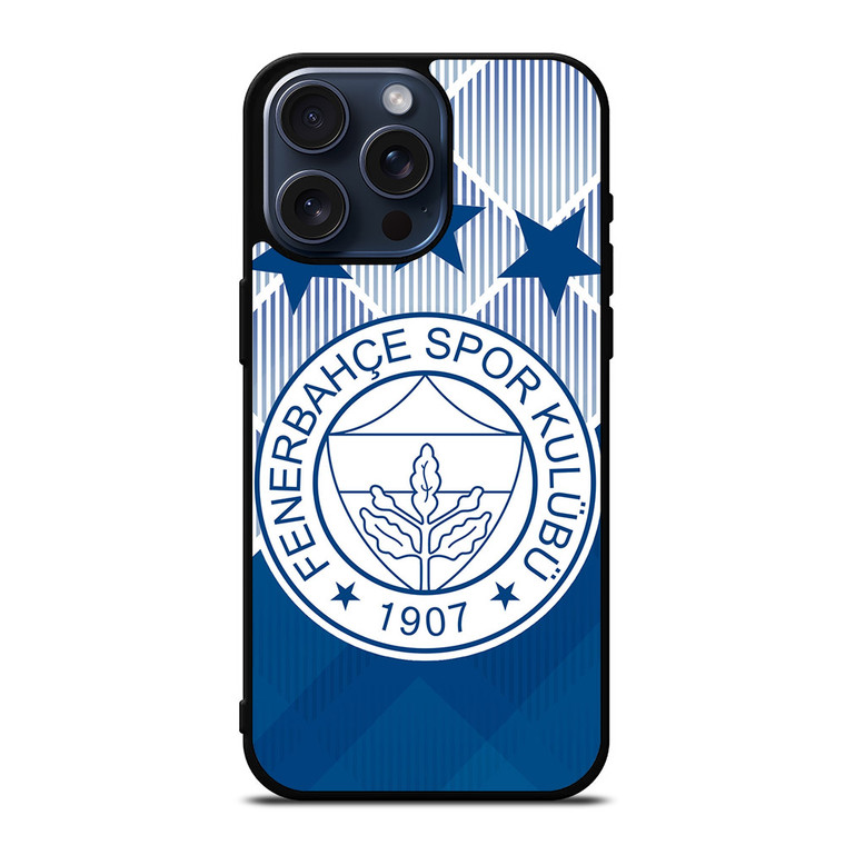 FENERBAHCE FC LOGO ART iPhone 15 Pro Max Case