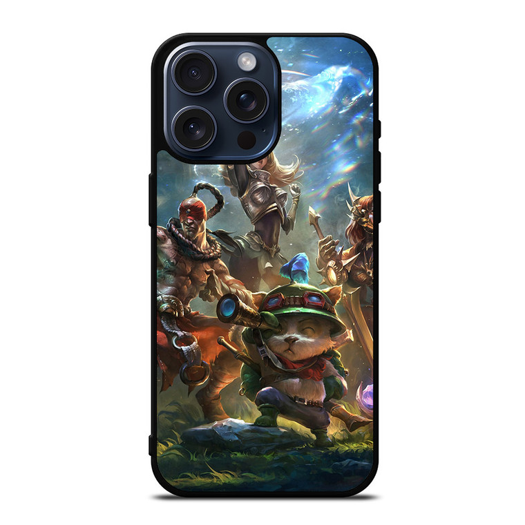 LEAGUE OF LEGENDS CHARACTERS iPhone 15 Pro Max Case