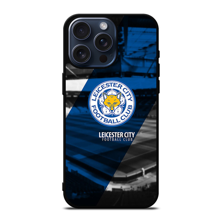 LEICESTER CITY FC LOGO EPL iPhone 15 Pro Max Case
