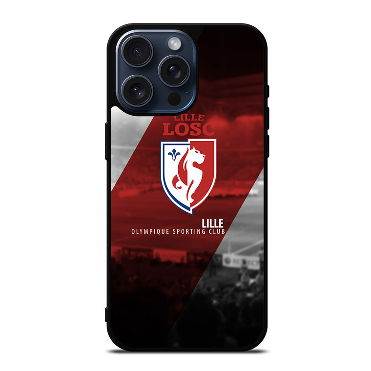 LOSC LILLE LOGO iPhone 15 Pro Max Case