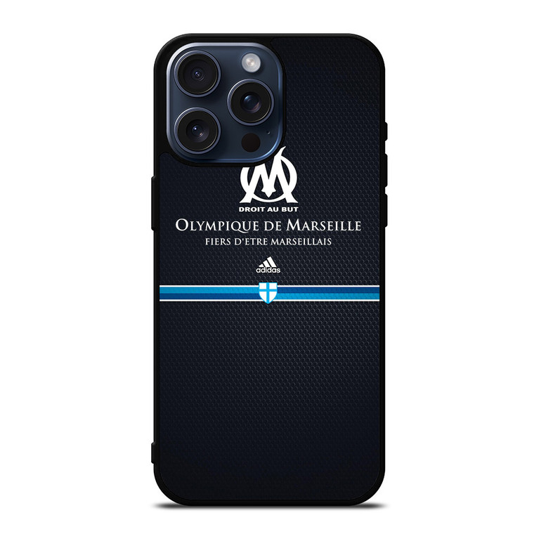OLYMPIQUE DE MARSEILLE LOGO iPhone 15 Pro Max Case