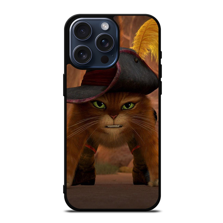 PUSS IN BOOTS ANGRY iPhone 15 Pro Max Case