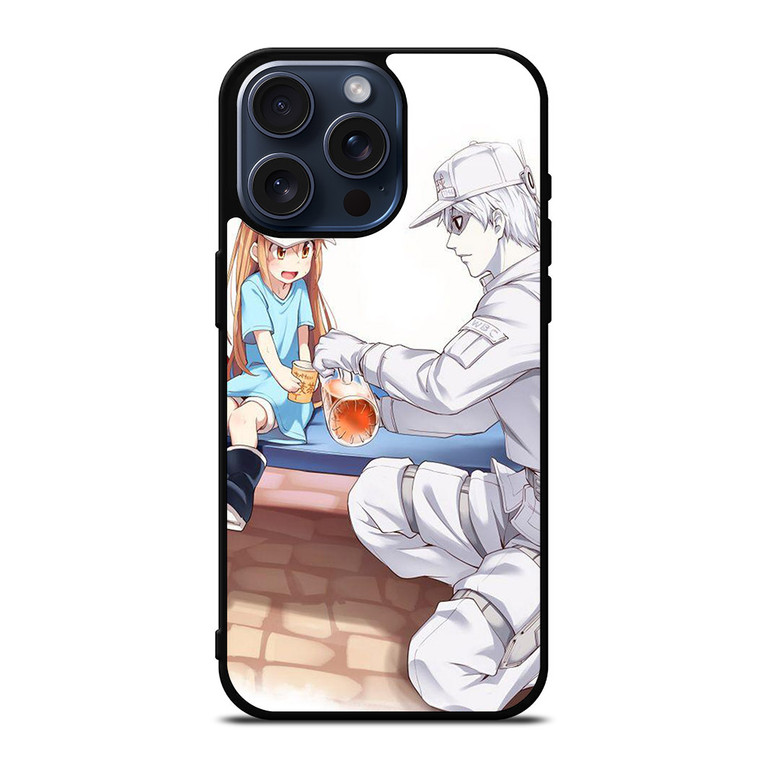 RED BLOOD CELLS AT WORK iPhone 15 Pro Max Case
