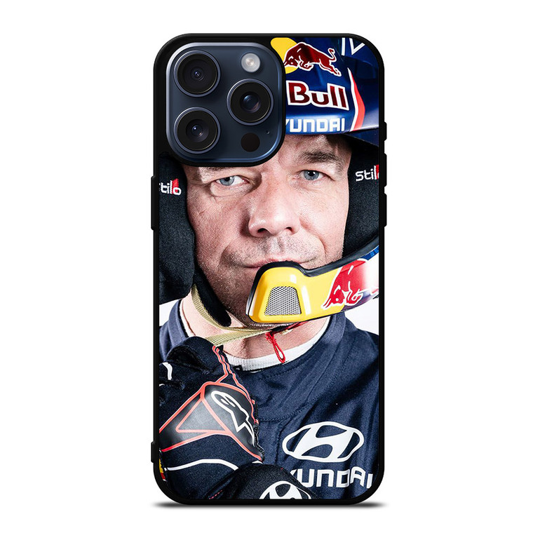 SEBASTIEN LOEB WRC HELMET iPhone 15 Pro Max Case