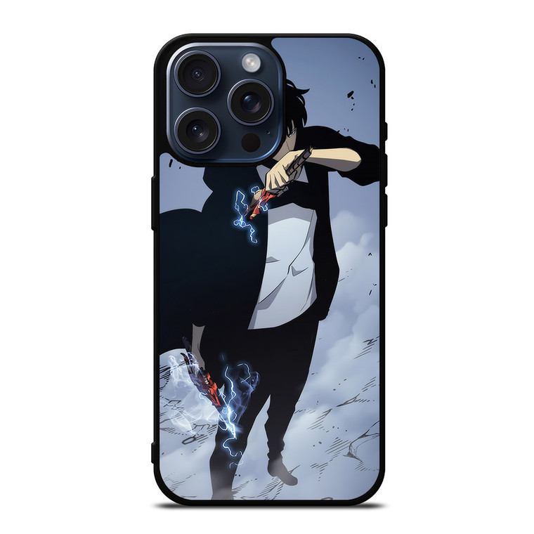 SOLO LEVELING COOL ANIME iPhone 15 Pro Max Case