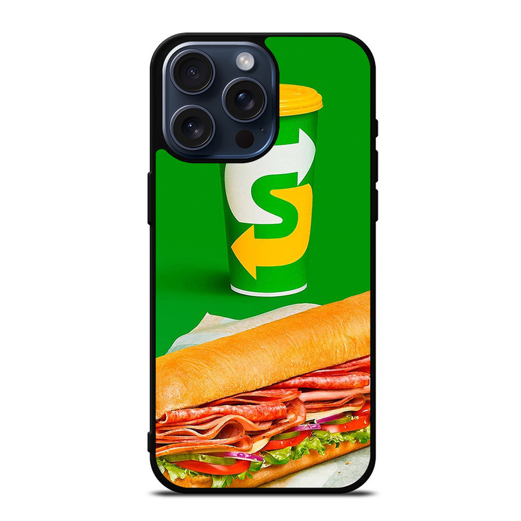 SUBWAY SANDWICH YUMMY iPhone 15 Pro Max Case