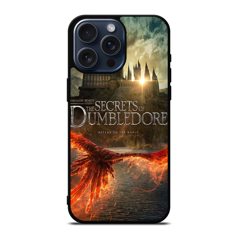 THE SECRETS OF DUMBLEDORE FANTASTIC BEASTS iPhone 15 Pro Max Case THE SECRETS OF DUMBLEDORE FANTASTIC BEASTS iPhone 15 Pro Max Case
