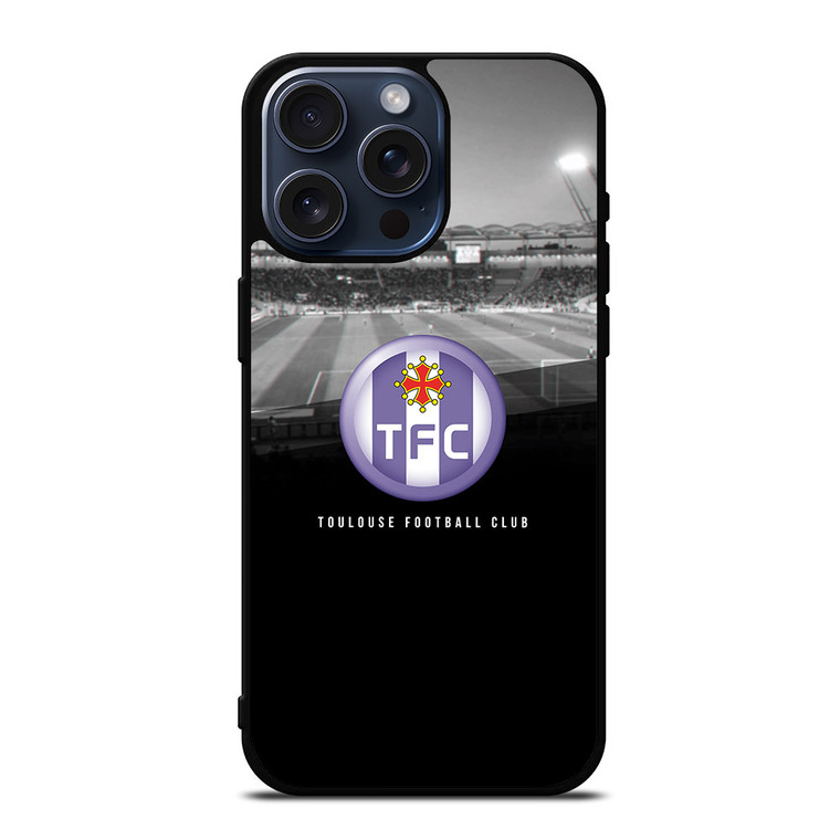 TOULOUSE FC LOGO ART iPhone 15 Pro Max Case