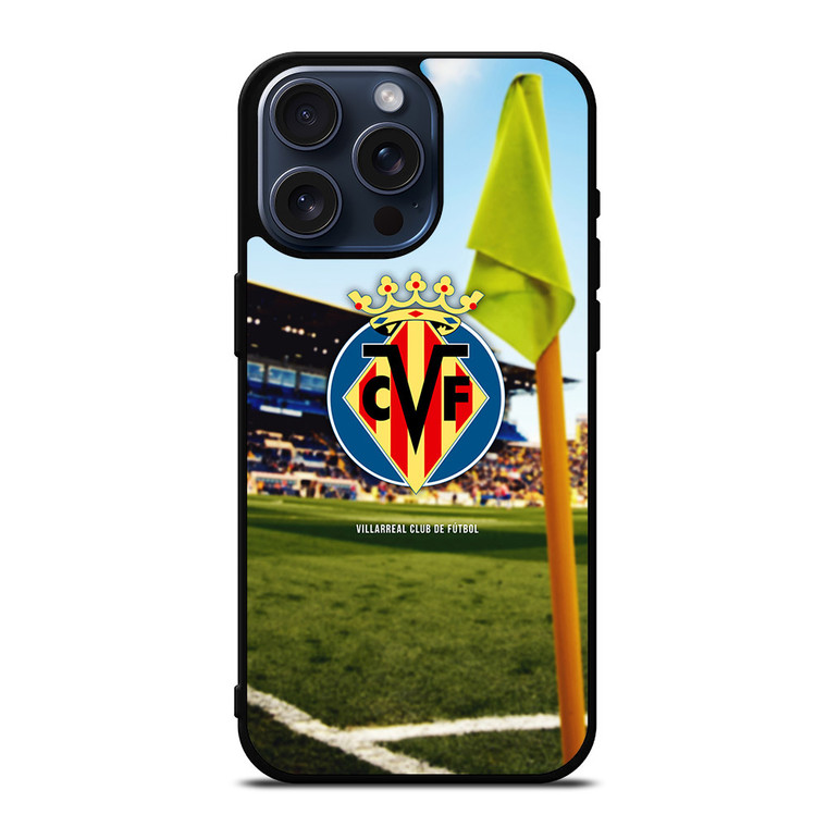 VILLARREAL FC LOGO iPhone 15 Pro Max Case