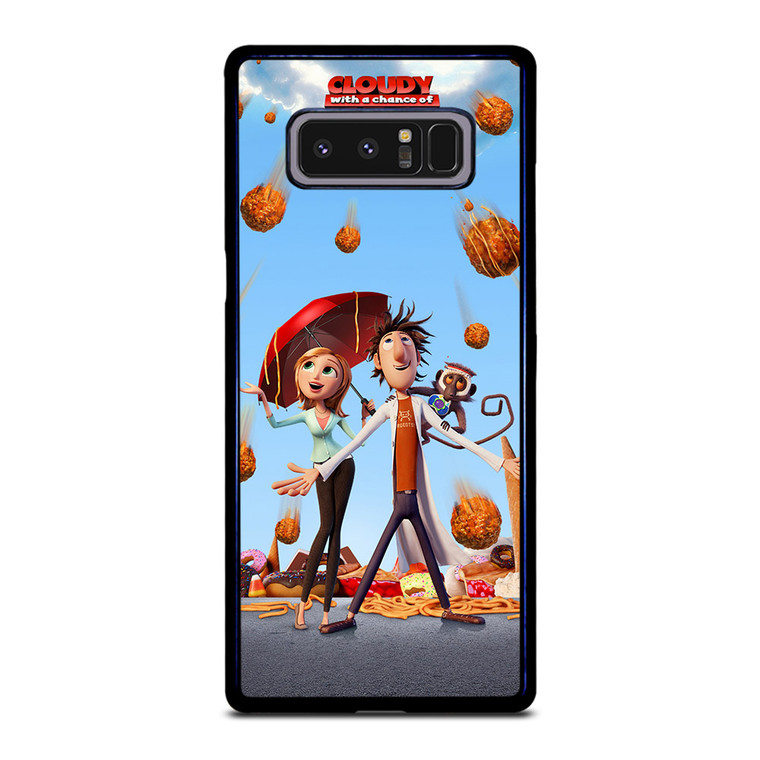 CLOUDY WITH A CHANCE OF MEATBALLS Samsung Galaxy Note 8 Case