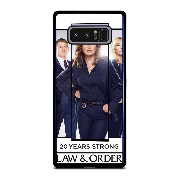 LAW AND ORDER CHARACTERS Samsung Galaxy Note 8 Case
