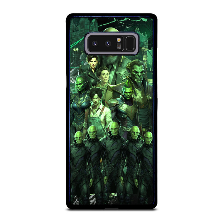 SECRET INVASION CHARACTERS Samsung Galaxy Note 8 Case