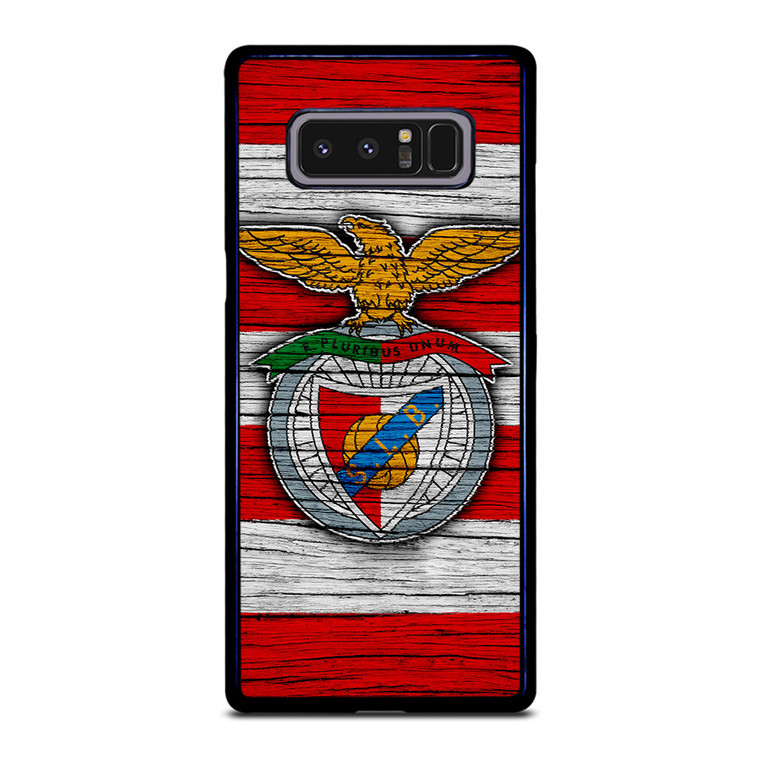 SL BENFICA WOODEN ART LOGO Samsung Galaxy Note 8 Case