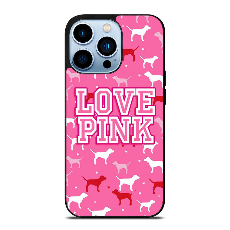 DOG PINK VICTORIA'S SECRET iPhone 13 Pro Max Case DOG PINK VICTORIA'S SECRET iPhone 13 Pro Max Case