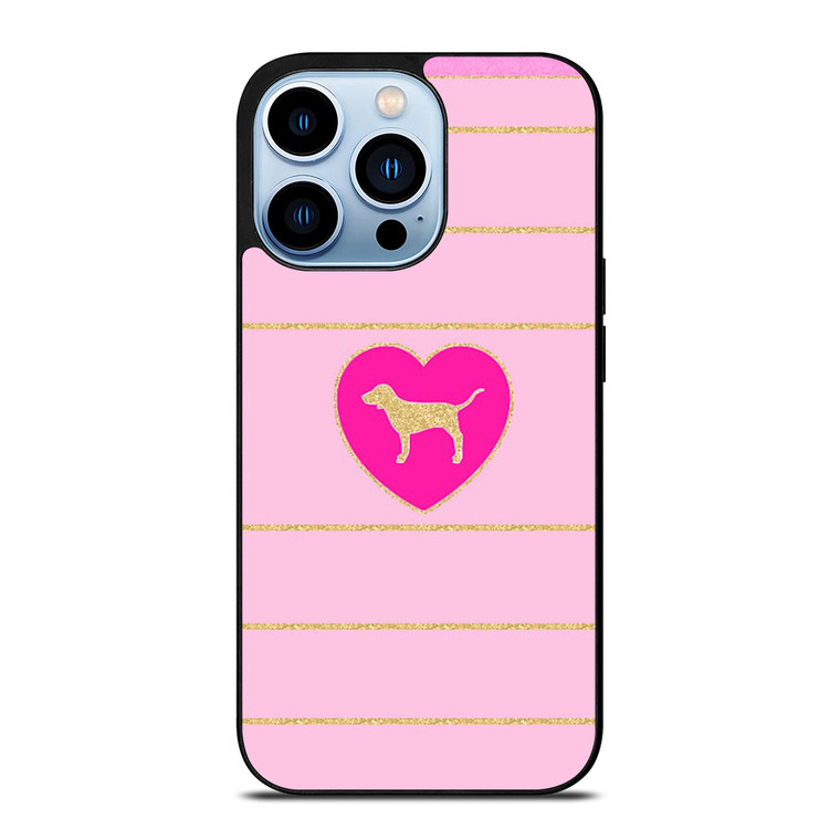 DOG PINK VICTORIA'S SECRET 2 iPhone 13 Pro Max Case DOG PINK VICTORIA'S SECRET 2 iPhone 13 Pro Max Case