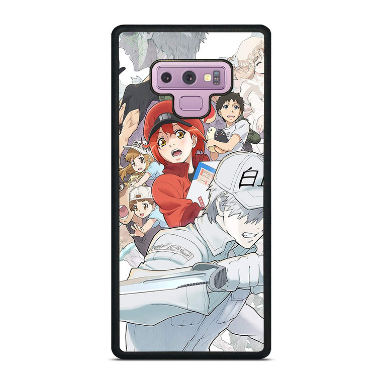 CELLS AT WORK CHARACTERS Samsung Galaxy Note 9 Case CELLS AT WORK CHARACTERS Samsung Galaxy Note 9 Case
