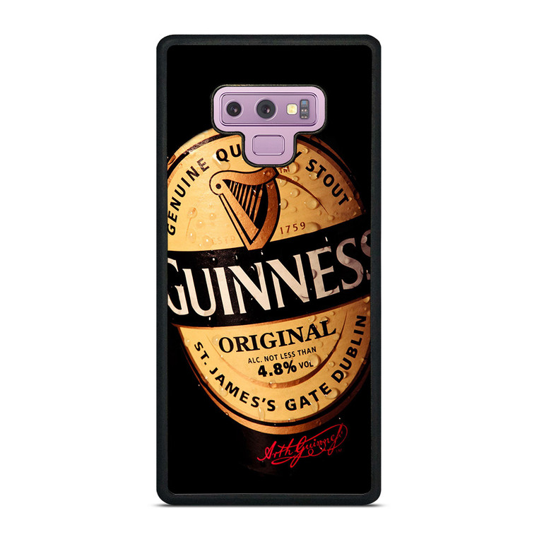 GUINNESS BEER LOGO Samsung Galaxy Note 9 Case GUINNESS BEER LOGO Samsung Galaxy Note 9 Case