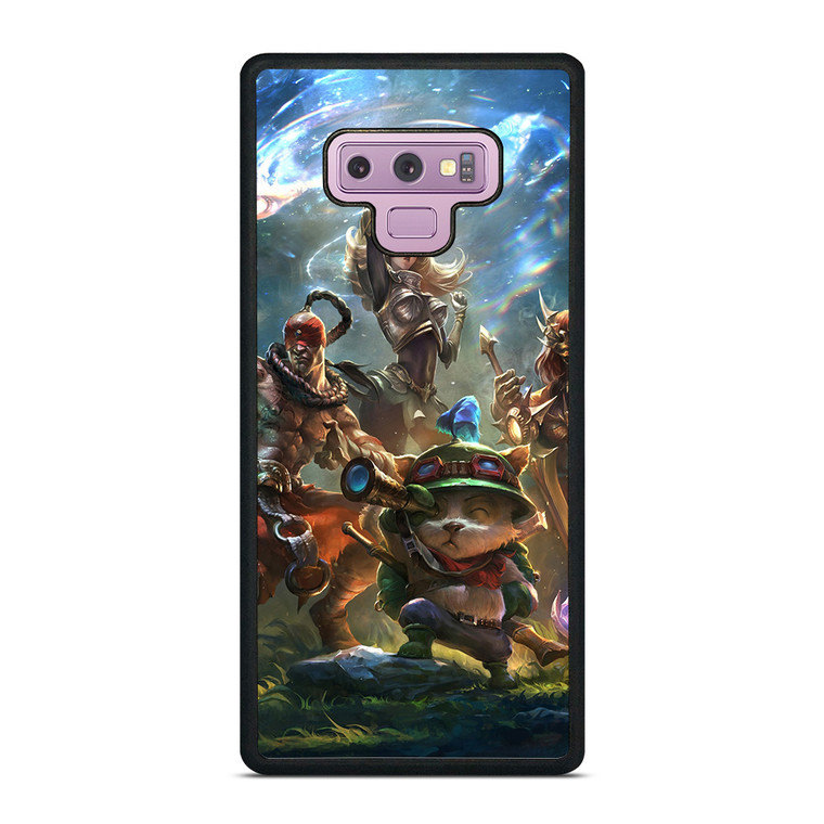 LEAGUE OF LEGENDS CHARACTERS Samsung Galaxy Note 9 Case