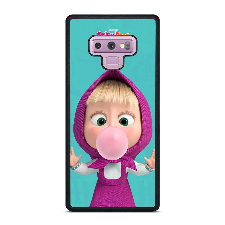 MASHA AND THE BEAR BUBBLEGUM Samsung Galaxy Note 9 Case