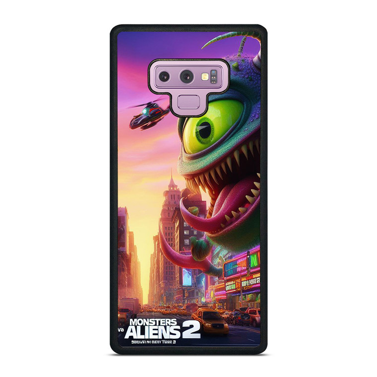 MONSTER VS ALIENS FUNNY CARTOON Samsung Galaxy Note 9 Case