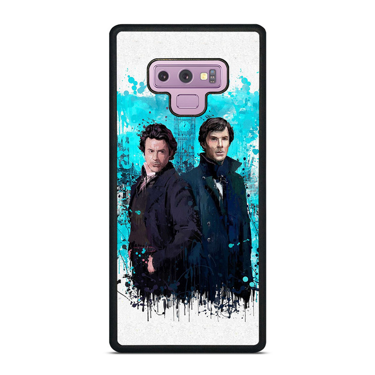 ROBERT DOWNEY JR SHERLOCK HOLMES ART Samsung Galaxy Note 9 Case
