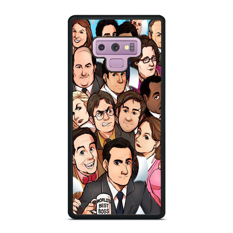 THE OFFICE SERIAL MOVIE CHARACTERS Samsung Galaxy Note 9 Case