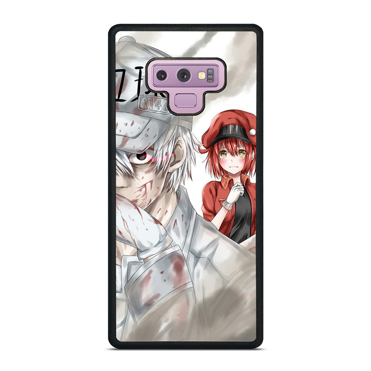WHITE BLOOD CELLS AT WORK Samsung Galaxy Note 9 Case