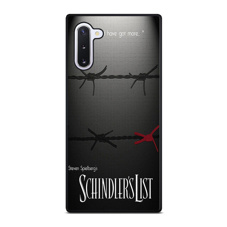 SCHINDLER'S LIST ART Samsung Galaxy Note 10 Case