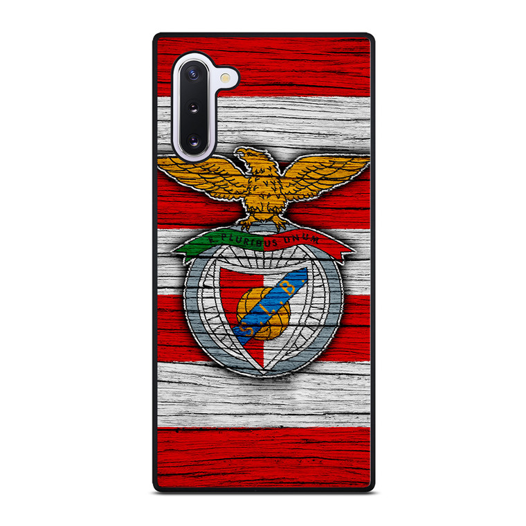 SL BENFICA WOODEN ART LOGO Samsung Galaxy Note 10 Case
