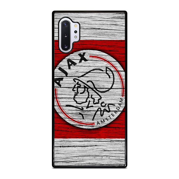 AJAX AMSTERDAM LOGO WOODEN Samsung Galaxy Note 10 Plus Case AJAX AMSTERDAM LOGO WOODEN Samsung Galaxy Note 10 Plus Case
