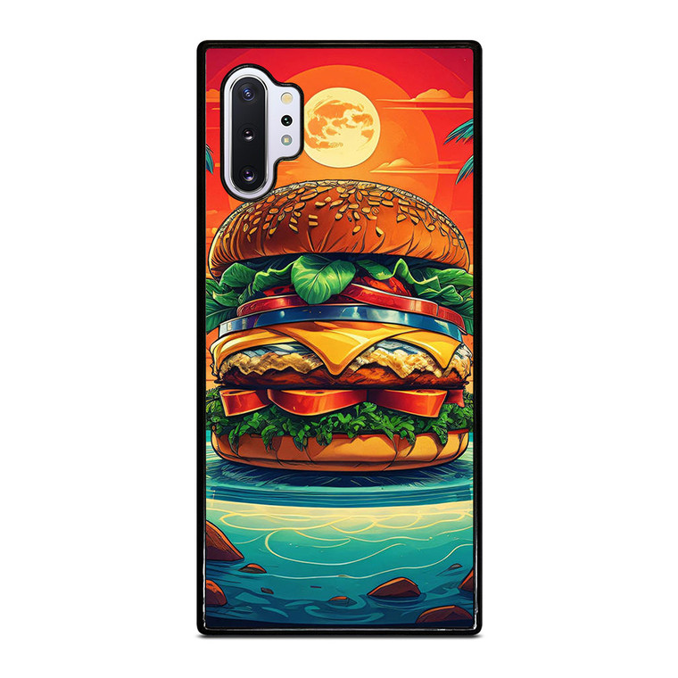 JIMMY BUFFETT BURGER Samsung Galaxy Note 10 Plus Case