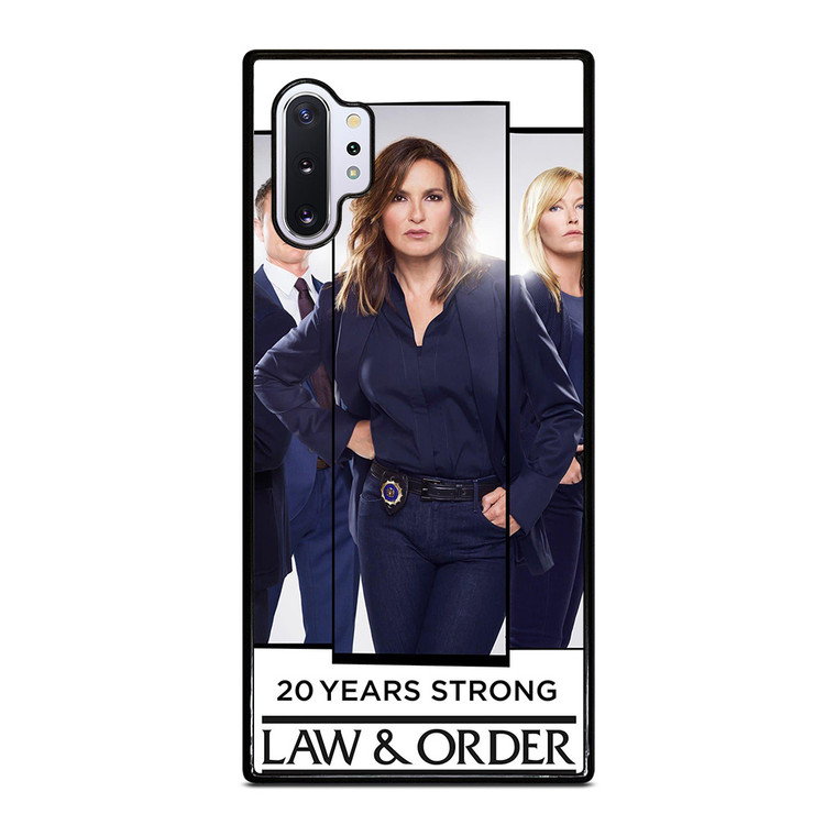 LAW AND ORDER CHARACTERS Samsung Galaxy Note 10 Plus Case